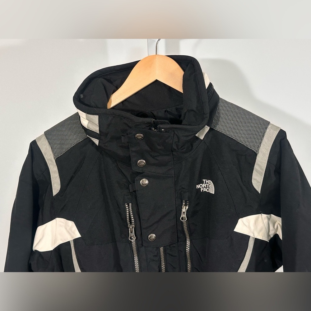 Y2K NORTH FACE Steep Tech Ski Jacket Belted Insulated Snow Jacket vintage - Picture 4 of 8